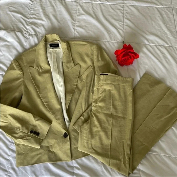 Isabel Marant linen blend suit set - Picture 1 of 13